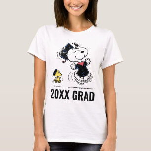 Camiseta Amendoins   Graduação em Snoopy & Woodstock