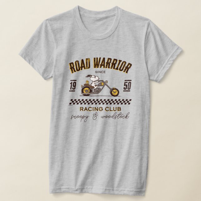 Camiseta Amendoins | Guerreiros Rodoviários Snoopy & Woodst (Postura )