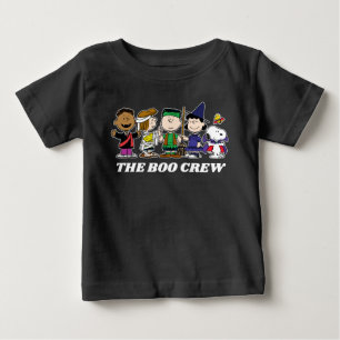 Camiseta Amendoins Halloween A Tripulação De Boo