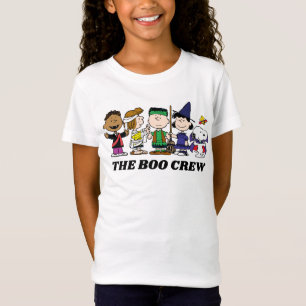 Camiseta Amendoins Halloween A Tripulação De Boo