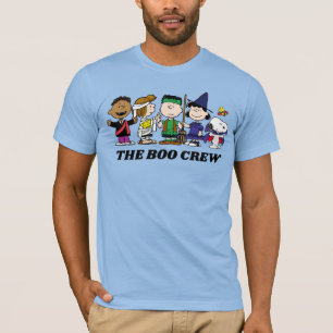 Camiseta Amendoins Halloween A Tripulação De Boo