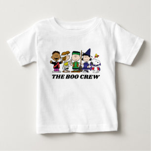 Camiseta Amendoins   Halloween A Tripulação De Boo