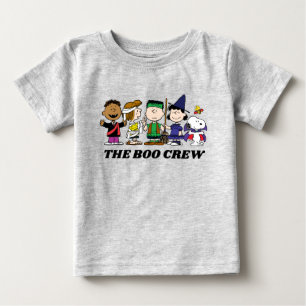 Camiseta Amendoins   Halloween A Tripulação De Boo