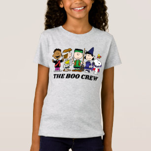 Camiseta Amendoins Halloween A Tripulação De Boo