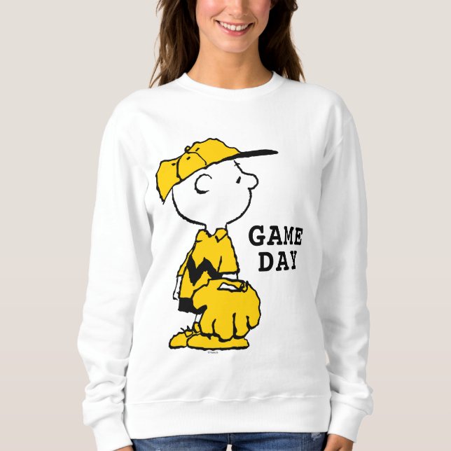 Camiseta Amendoins | Jogo de Baseball Charlie Brown (Frente)