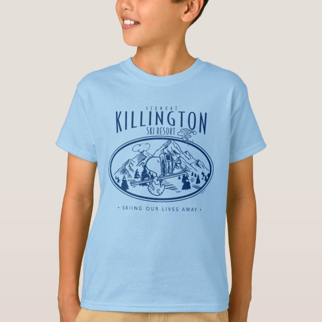 Camiseta Amendoins | Killington Ski Resort Vermont (Frente)