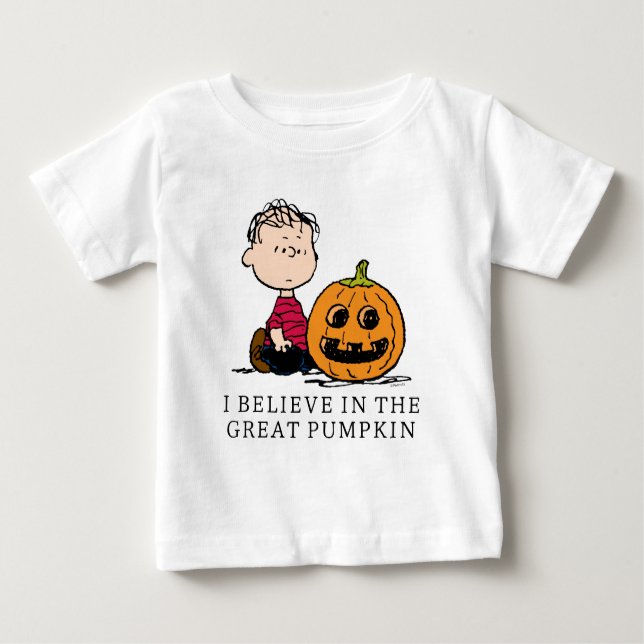 Camiseta Amendoins | Linus & Jack O' Lanterna (Frente)
