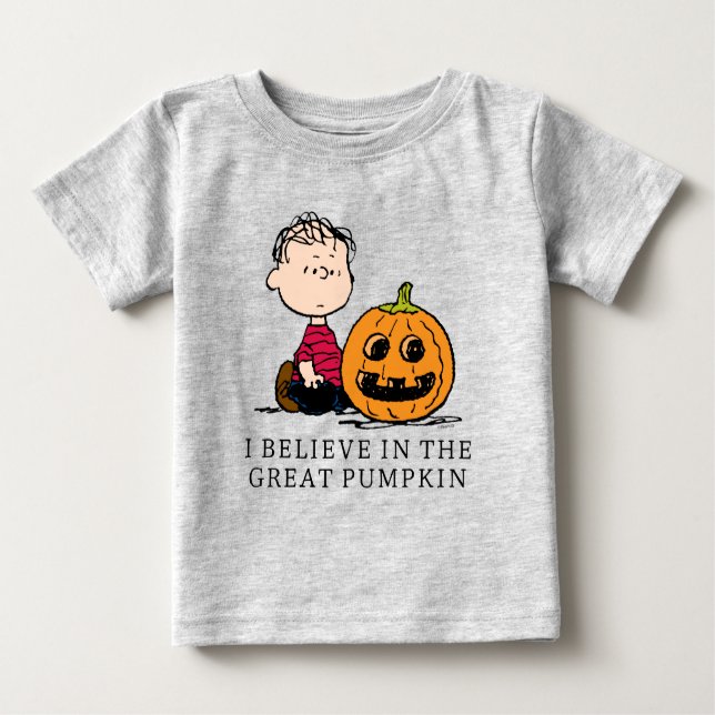 Camiseta Amendoins | Linus & Jack O' Lanterna (Frente)