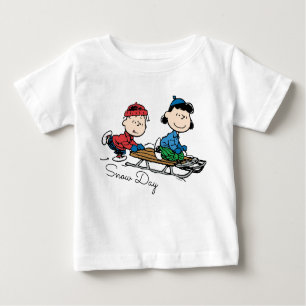 Camiseta Amendoins Linus & Lucy Sled Riding