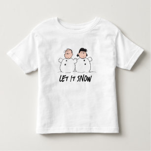 Camiseta Amendoins Linus & Lucy Snowmen