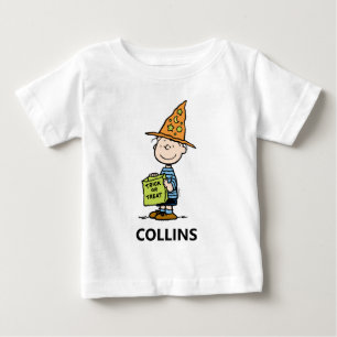 Camiseta Amendoins Linus Mago Dia das Bruxas