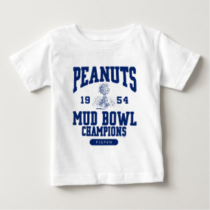 Camiseta Amendoins Linus Mud Bowl Champions 1954