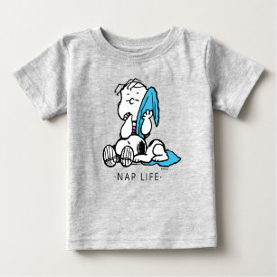 Camiseta Amendoins Linus & Snoopy