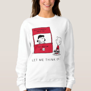 Camiseta Amendoins Lucy Dá Conselhos A Charlie Brown