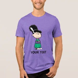 Camiseta Amendoins Lucy Noiva de Frankenstein Halloween