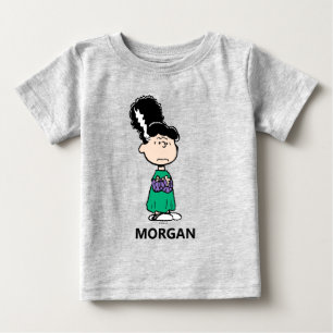 Camiseta Amendoins Lucy Noiva de Frankenstein Halloween