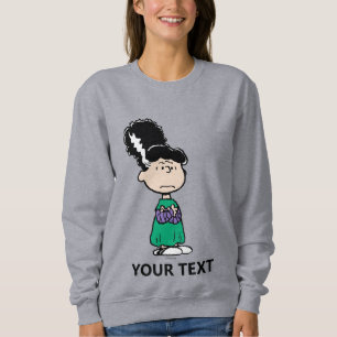 Camiseta Amendoins Lucy Noiva de Frankenstein Halloween