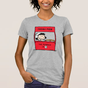 Camiseta Amendoins   Lucy Pilgrim Pie Stand