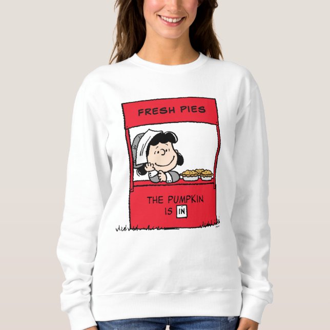 Camiseta Amendoins | Lucy Pilgrim Pie Stand (Frente)