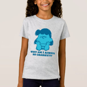 Camiseta Amendoins Lucy Quem diz que sou Crabby?