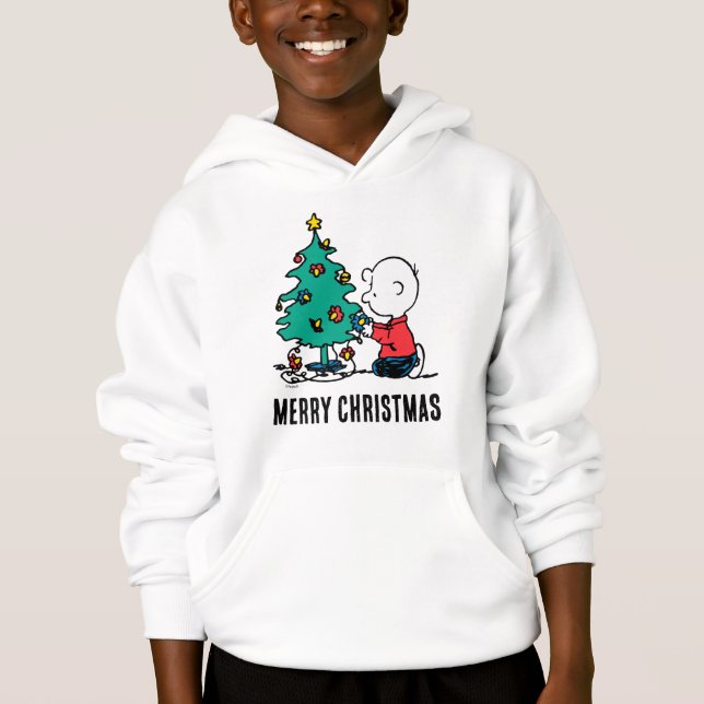 Camiseta Amendoins | Luzes de Natal Charlie Brown (Frente)