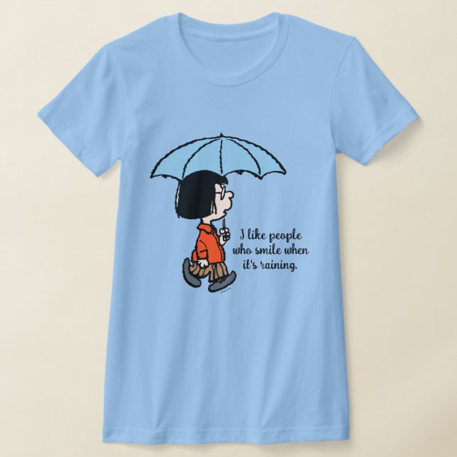 Camiseta Amendoins | Marcie debaixo do guarda-chuva (Postura )