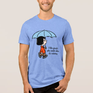 Camiseta Amendoins Marcie debaixo do guarda-chuva