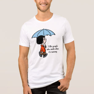 Camiseta Amendoins Marcie debaixo do guarda-chuva