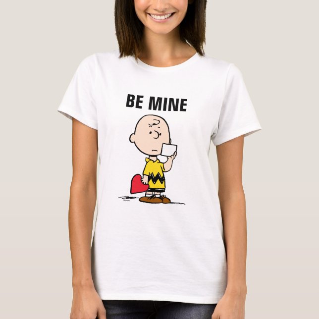 Camiseta Amendoins | Namorados Charlie Brown Dia de os namo (Frente)