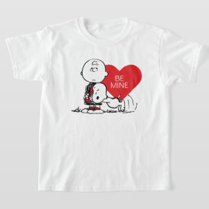 Camiseta Amendoins   Namorados Snoopy & Charlie Brown