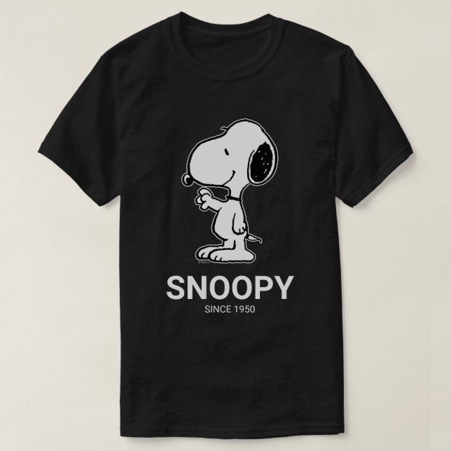 Camiseta Amendoins | Ondas de esnoopia (Frente do Design)