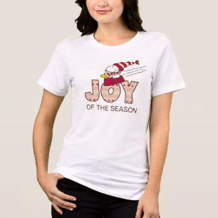 Camiseta Amendoins Passeio De Snoopy & Woodstock Joy