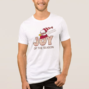 Camiseta Amendoins Passeio De Snoopy & Woodstock Joy Sled