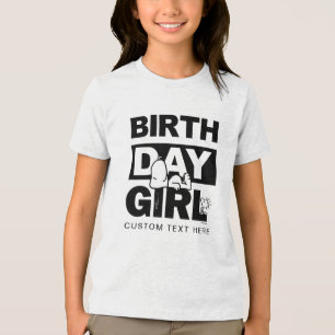 Camiseta Amendoins Personalizados Menina de Aniversário S