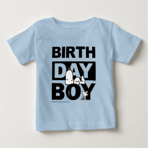 Camiseta Amendoins Personalizados   Snoopy Menino de Aniver