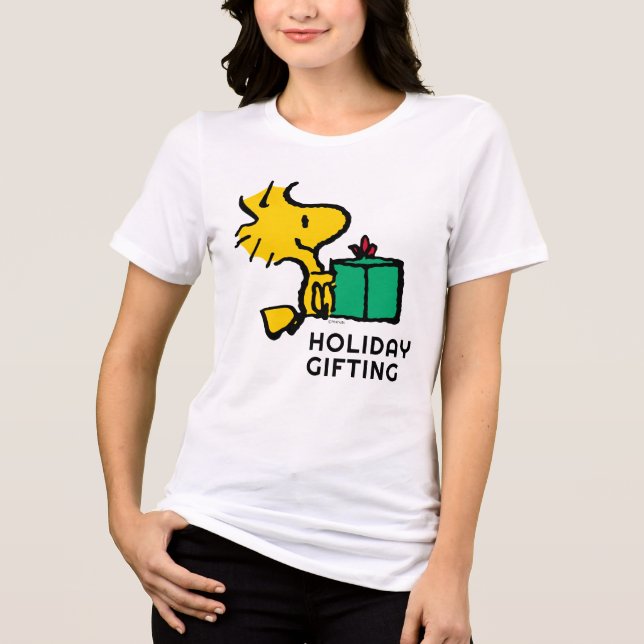 Camiseta Amendoins | Presente de Natal em Woodstock (Frente)