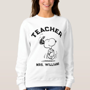 Camiseta Amendoins   Professor de dança feliz de Snoopy
