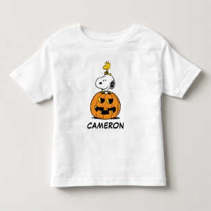 Camiseta Amendoins   Pumpkin de Pop de Snoopy & Woodstock