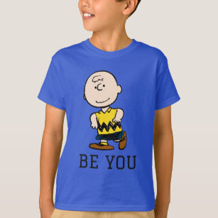 Camiseta Amendoins   Retrato Charlie Brown