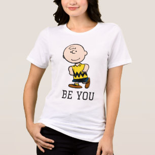 Camiseta Amendoins   Retrato Charlie Brown