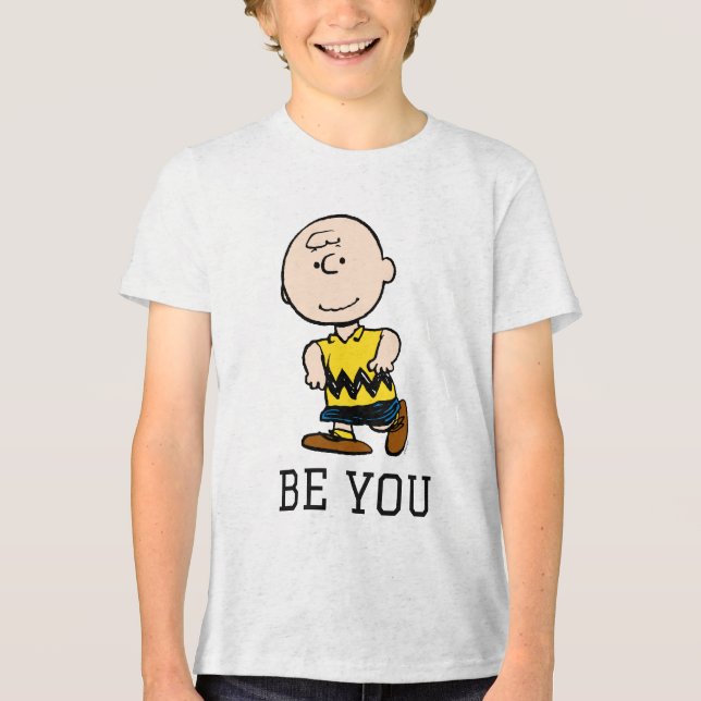 Camiseta Amendoins | Retrato Charlie Brown (Frente)