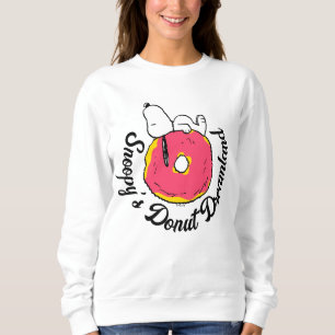 Camiseta Amendoins   Rosquinha rosa esnoopia