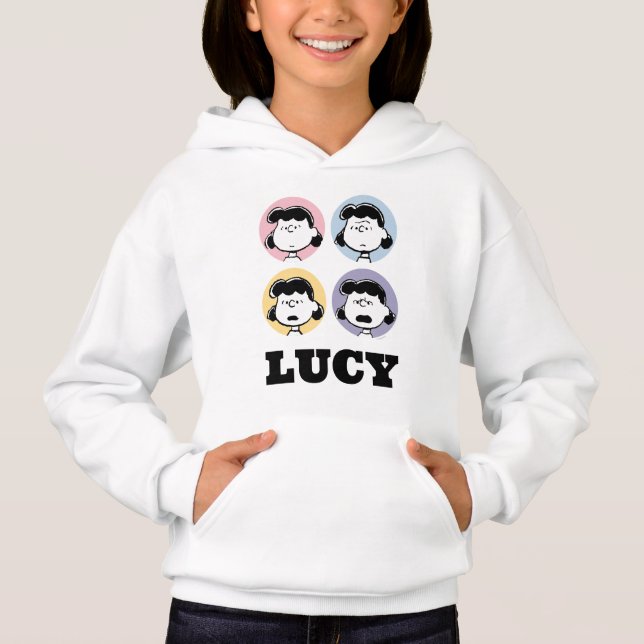 Camiseta Amendoins | Rostos da Lucy (Frente)