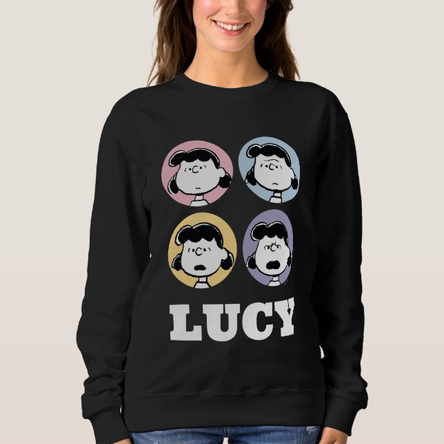 Camiseta Amendoins | Rostos da Lucy (Frente)