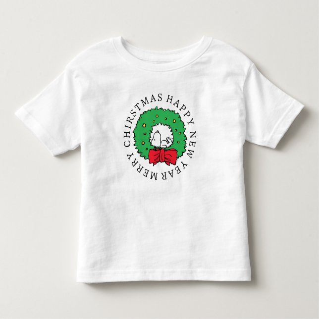 Camiseta Amendoins | Rua de Natal Snoopy (Frente)