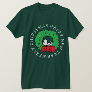 Camiseta Amendoins Rua de Natal Snoopy