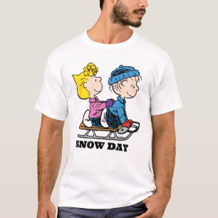 Camiseta Amendoins Sally & Linus Sled Riding