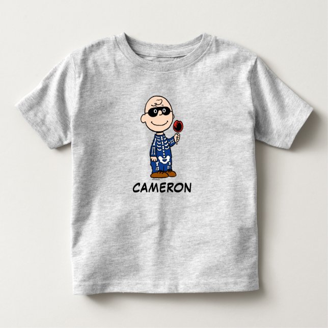 Camiseta Amendoins | Skeleton Charlie Brown (Frente)
