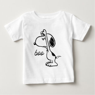 Camiseta Amendoins   Snoopy Assustou-O