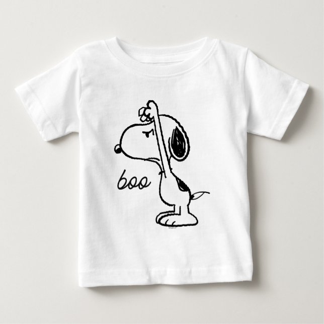 Camiseta Amendoins | Snoopy Assustou-O (Frente)